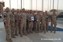 Slovenskí vojaci v Afganistane si uctili pamiatku padlých kolegov