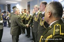 Generál Maxim ocenil  hlavných funkcionárov OS SR