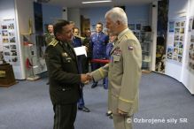 Predseda vojenského výboru NATO a veliteľ spojeneckého Veliteľstva pre transformáciu na návšteve