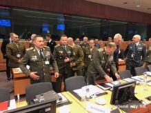 Náčelník generálneho štábu na rokovaní Vojenského výboru EÚ v Bruseli 