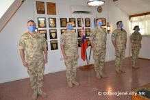 Príslušníci jednotky MS OSN UNFICYP – SLOVCON ocenení ,,Čestným odznakom MiV SR COVID-19“