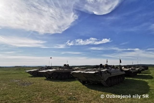 Protilietadlová čata na cvičení Slovak Shield 2022