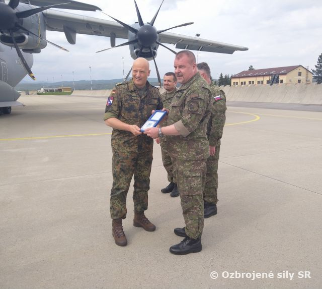 Návšteva nemeckého veliteľa vzdušných síl 