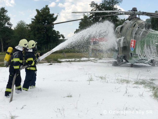 Expert z Veľkej Británie na cvičení FIRE & RESCUE 2018