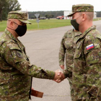 Slávnostná rozlúčka s veliacim poddôstojníkom dk Kuchyňa 