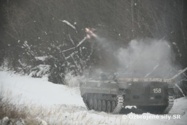 V Kamenici nad Cirochou pokračoval výcvik strelcov-operátorov