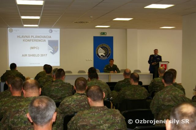 Hlavná plánovacia konferencia k cvičeniu Air Shield 2017