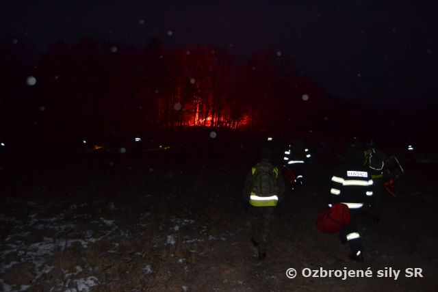 Nácvik záchrany v zimných podmienkach