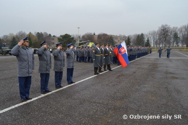 Vrtuľníkové krídlo Prešov si pripomenulo výročie vzniku útvaru