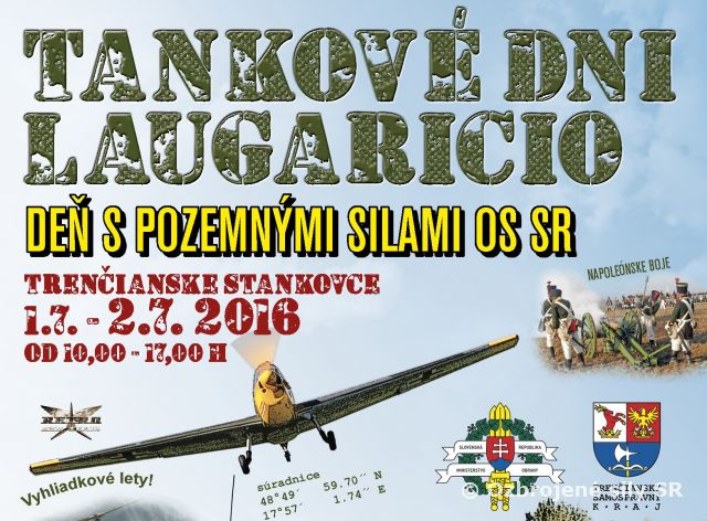 Avízo: Tankové dni Laugarício – Deň s pozemnými silami OS SR