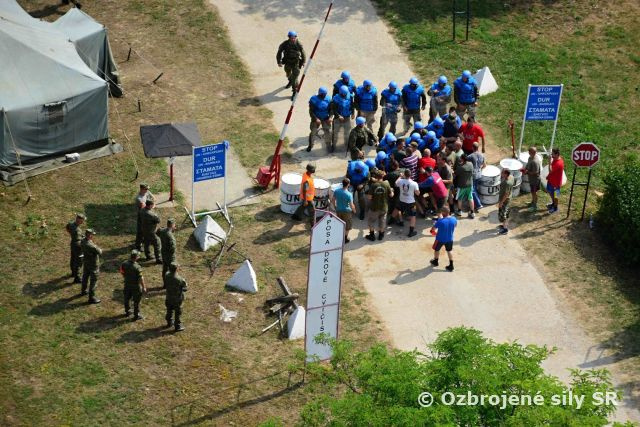 Výcvik najbližšej rotácie do operácie UNFICYP bol ukončený