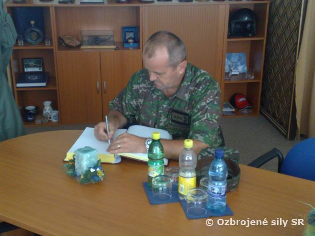 ZÁSTUPCA  NÁČELNÍKA GENERÁLNEHO ŠTÁBU  NA NÁVŠTEVE V PREŠOVE