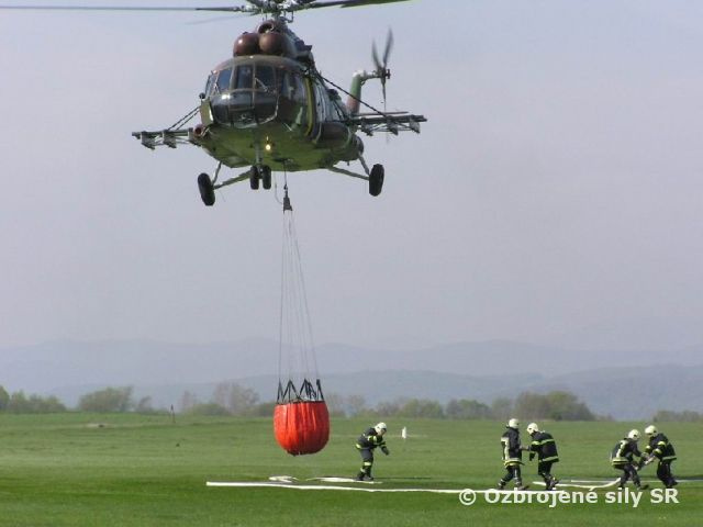 POŽIAR V SLOVENSKOM RAJI
