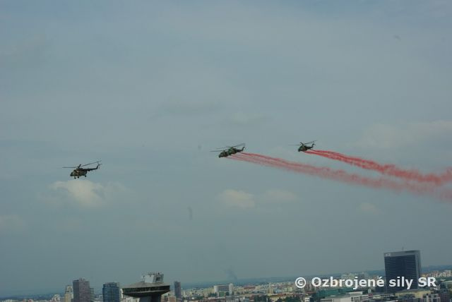 Vzdušné sily na IDEBe 2010