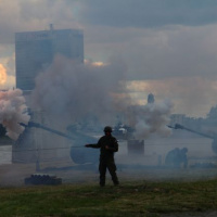 O salvy k inaugurácii nového prezidenta SR sa postarali rožňavskí delostrelci