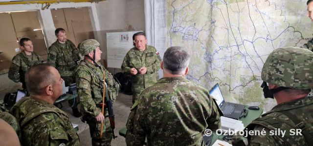 Inšpekčný deň cvičenia Slovenský štít 2024