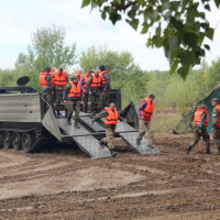 Vyvrcholenie cvičenia Blonde Avalanche 2013