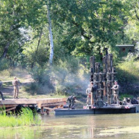 Vyvrcholenie cvičenia Blonde Avalanche 2013