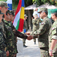 Vyvrcholenie cvičenia Blonde Avalanche 2013