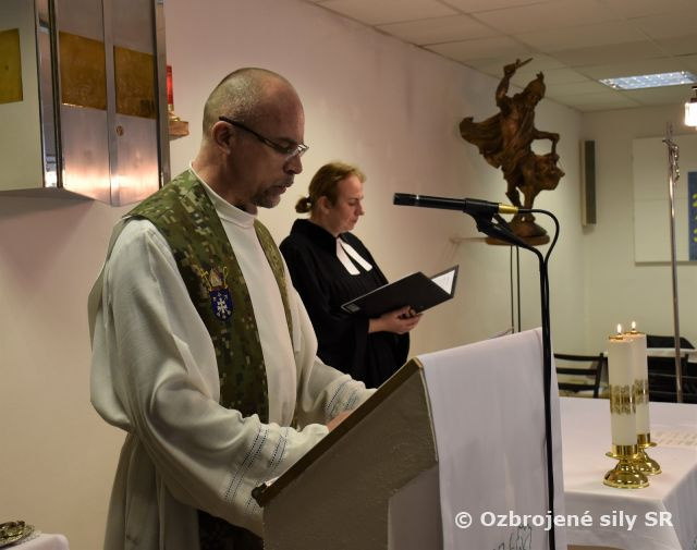 Prvá ekumenická bohoslužba na veliteľstve vzdušných síl 