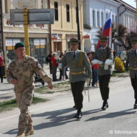 Štátny tajomník M. Koterec ocenil v Rožňave vojakov, ktorí sa vrátili z Afganistanu