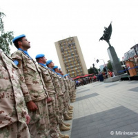 Minister Glváč ocenil vojakov po návrate z misie na Cypre