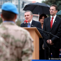 Minister Glváč ocenil vojakov po návrate z misie na Cypre