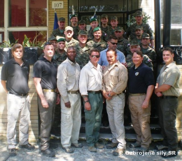 Výcvik inštruktorov C-IED v žpr PS Sereď. 