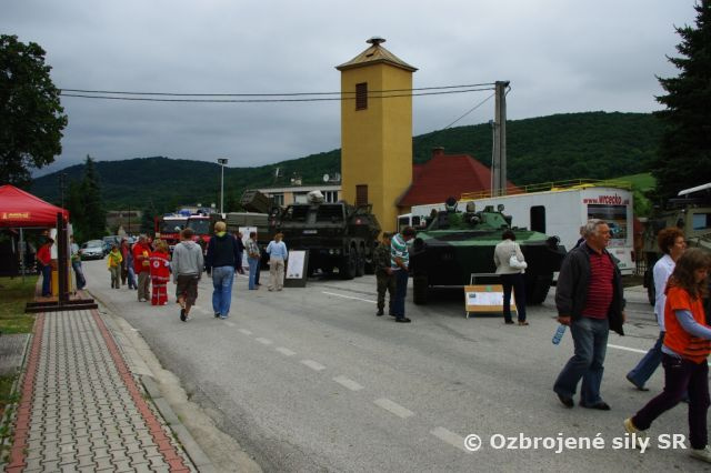 Pozemné sily participovali na Dni s ozbrojenými silami a zbormi SR