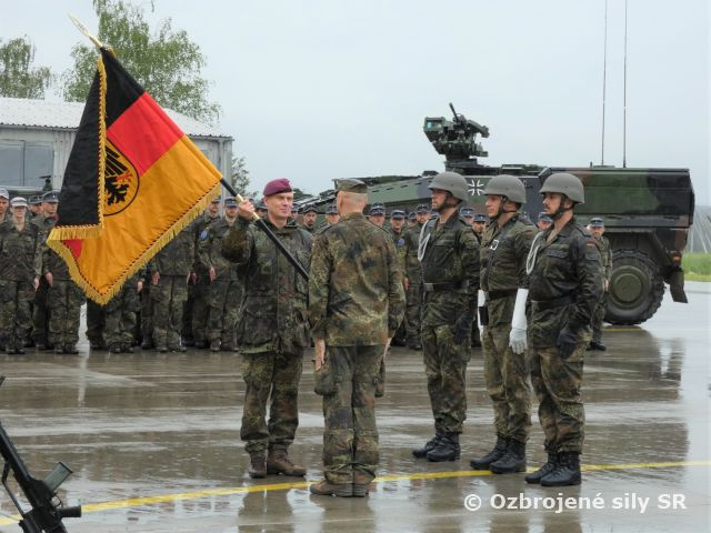 Výmena veliteľa nemeckého kontingentu 4. rotácia