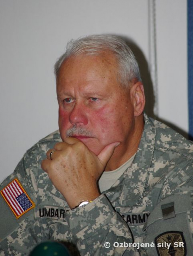 generál Umbarger vo Zvolene