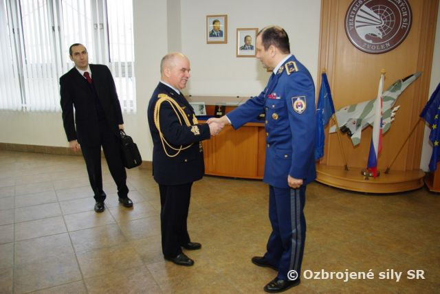 Návšteva pridelenca obrany Talianska na VVzS