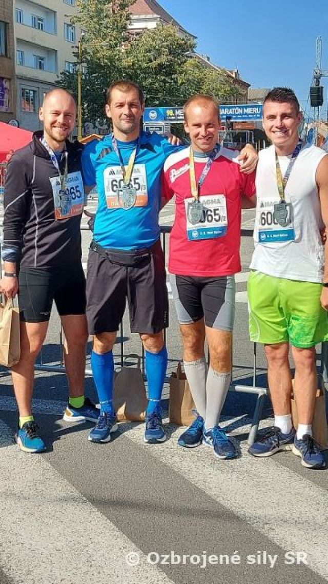 Štafeta Magna Medzinárodného maratónu mieru v Košiciach 