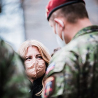12 TASR: „Prezidentka: Sily pre špeciálne operácie OS SR sú v skvelej kondícii“