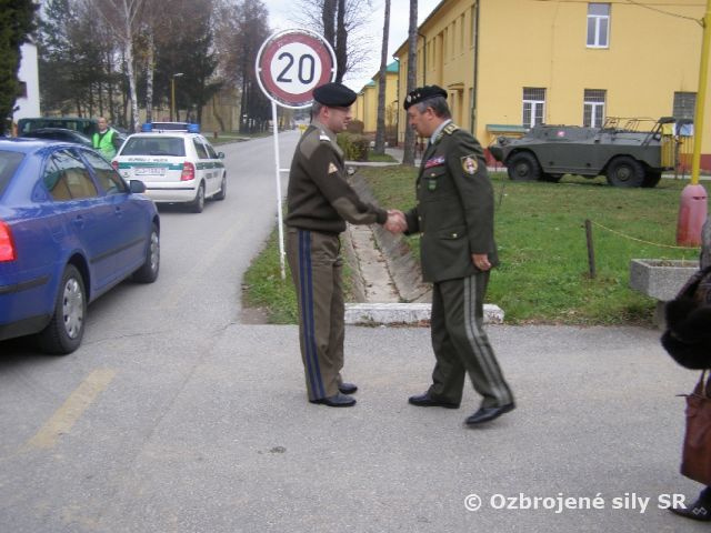 Návšteva veliteľa pozemných síl Poľskej republiky