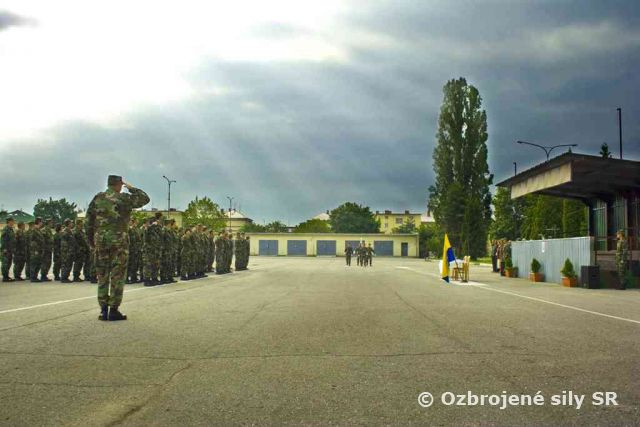 Prápor logistickej podpory 1.mechanizovanej brigády má nového veliteľa