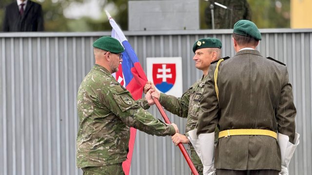 Zmena veliteľa 5. delostreleckého pluku