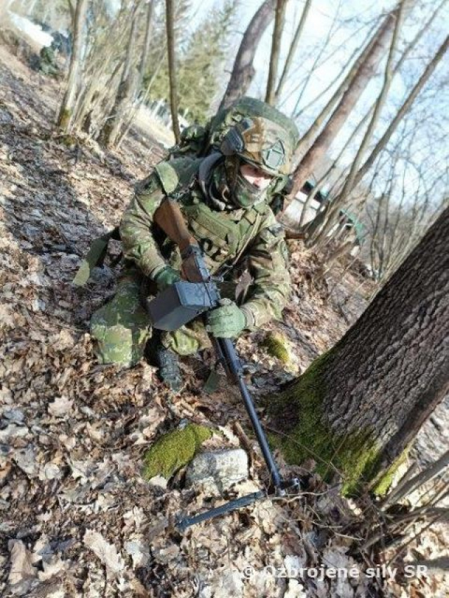 Intenzívny výcvik 3.mechanizovanej roty martinského práporu