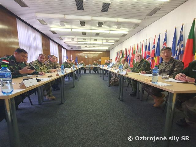 Návšteva vojenského diplomatického zboru na Veliteľstve pozemných síl OS SR