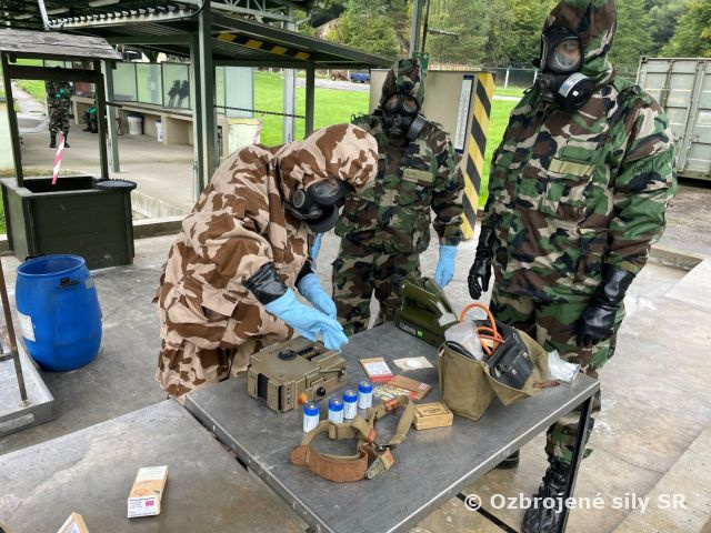 Výcvik novoprijatých Prv 103. prrchbo a BIO čiat vo VTC Zemianske Kostoľany