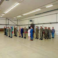 Rotácia príslušníkov talianskych ozbrojených síl na leteckej základni Kuchyňa