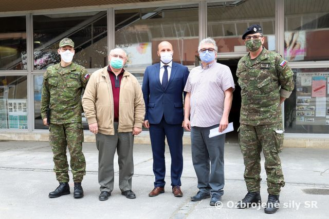 Návšteva ministra obrany SR v posádkovom klube