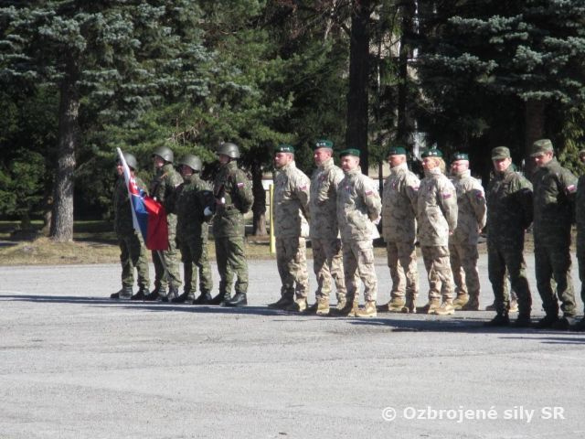 Privítanie vojakov z operácie Resolut Support Afganistan